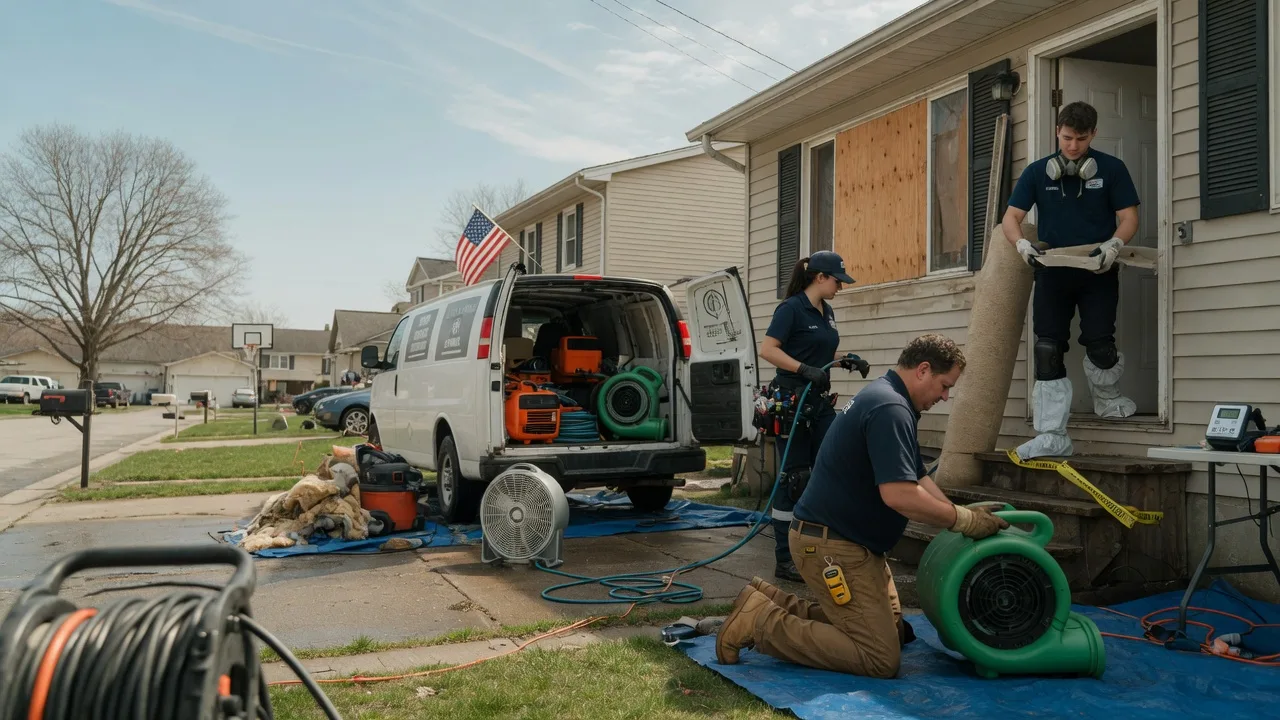 Water Damage Restoration in Barry, MN near me